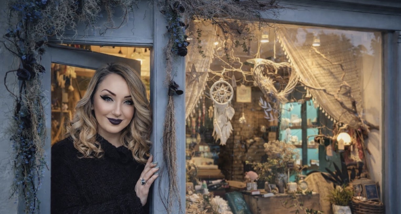 Kerrie, owner and founder of The Wenlock Witch