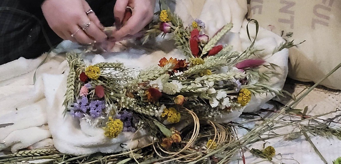 Wreath Making at The Wenlock Witch